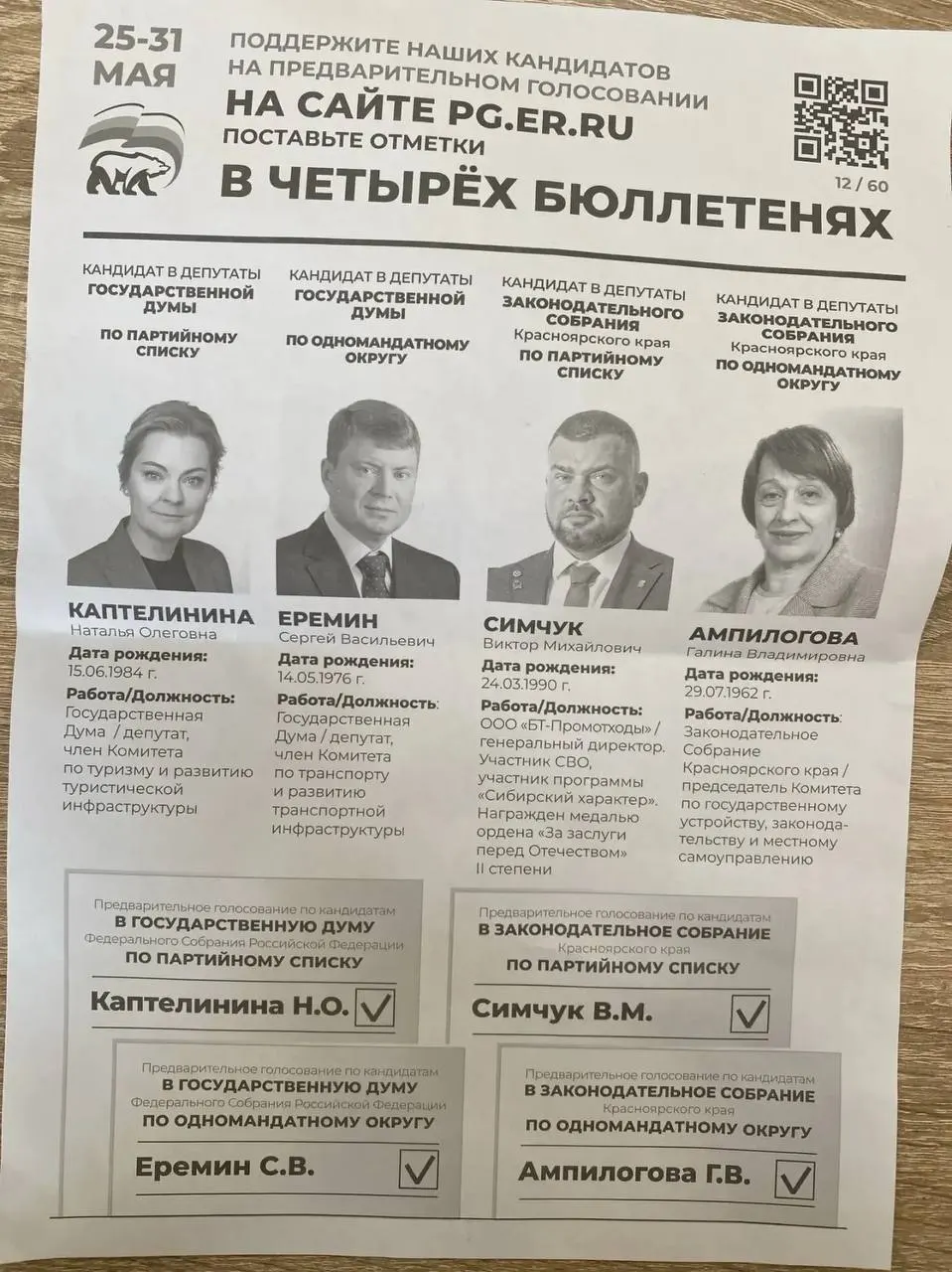 Администрации нескольких регионов рассылали предприятиям требования участвовать в праймериз «Единой России» и называли конкретных кандидатов. В одном из случаев в краевой список попал руководитель компании, о котором сообщают как об участнике СВО и бывшем бойце ЧВК «Вагнер».